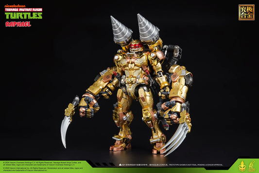 PREORDER Heatboys CJ X WonFes 2024 Exclusive Golden Raphael Teenage Mutant Ninja Turtles TMNT