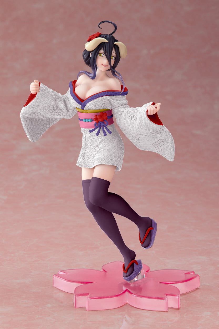 PREORDER Overlord Coreful Figure - Albedo (Sakura Kimono Ver.) Renewal Edition