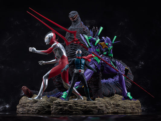 PREORDER Shin Japan Heroes Universe Set of 4 Statues