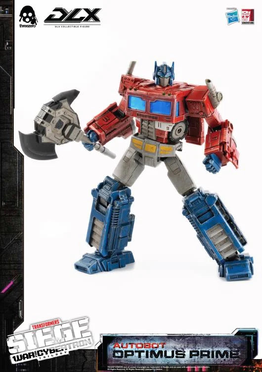 PREORDER Transformers: War for Cybertron Trilogy DLX Scale Collectible Series Autobot Optimus Prime Action Figure