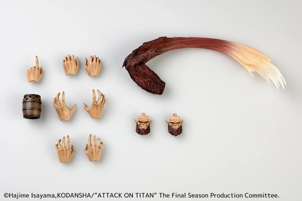 PREORDER Attack on Titan Amazing Yamaguchi Revoltech NR097 Beast Titan Action Figure