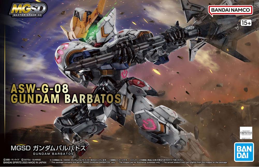 PREORDER Mobile Suit Gundam: Iron-Blooded Orphans MGSD Gundam Barbatos Model Kit - April 2025 Release