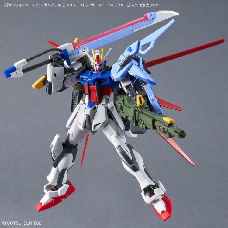 IN STOCK  Gundam Option Parts Set Gunpla 02 (Launcher Striker & Sword Striker)