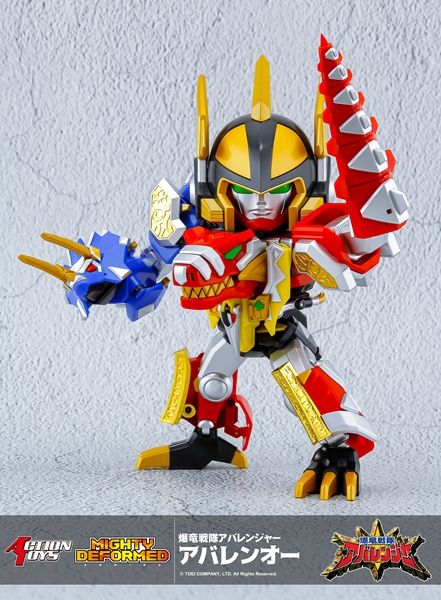 PREORDER MIGHTY DEFORMED ABARENOH / DINO THUNDER THUNDERSAURUS MEGAZORD