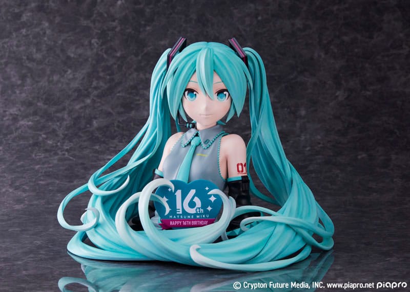 PREORDER Hatsune Miku 16th Anniversary Bust Figure