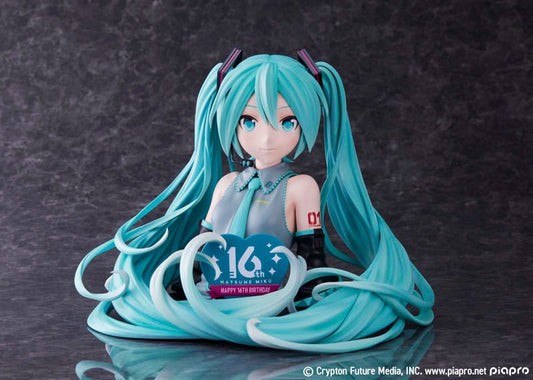 PREORDER Hatsune Miku 16th Anniversary Bust Figure