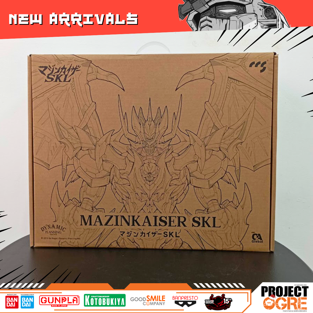 IN STOCK CCS Toys Mazinkaizer SKL MORTAL MIND Mazinkaiser SKL Limited Edition Action Figure