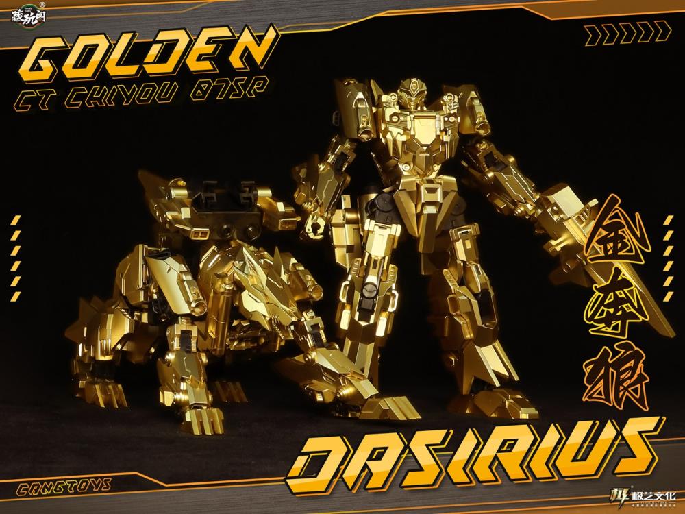 PREORDER CT-Chiyou-01-08SP Thunderking (Gold Ver.) Complete Set