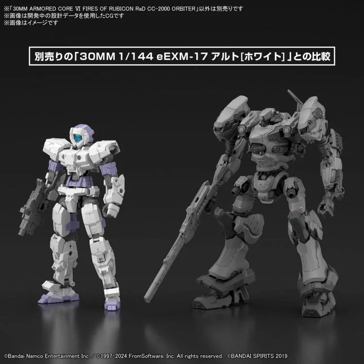 PREORDER 30MM ARMORED CORE Ⅵ FIRES OF RUBICON RaD CC-2000 ORBITER