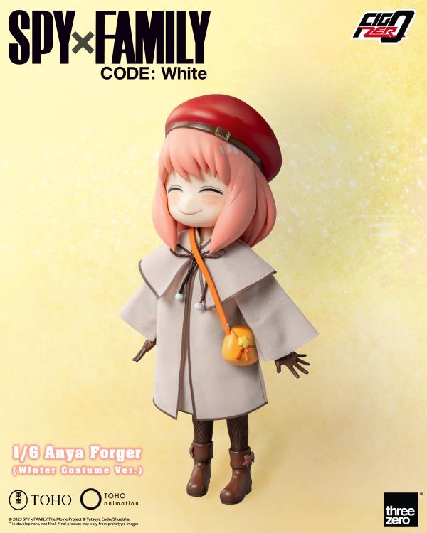 PREORDER Spy x Family Code: White FigZero Anya Forger (Winter Costume Ver.) 1/6 Scale Figure