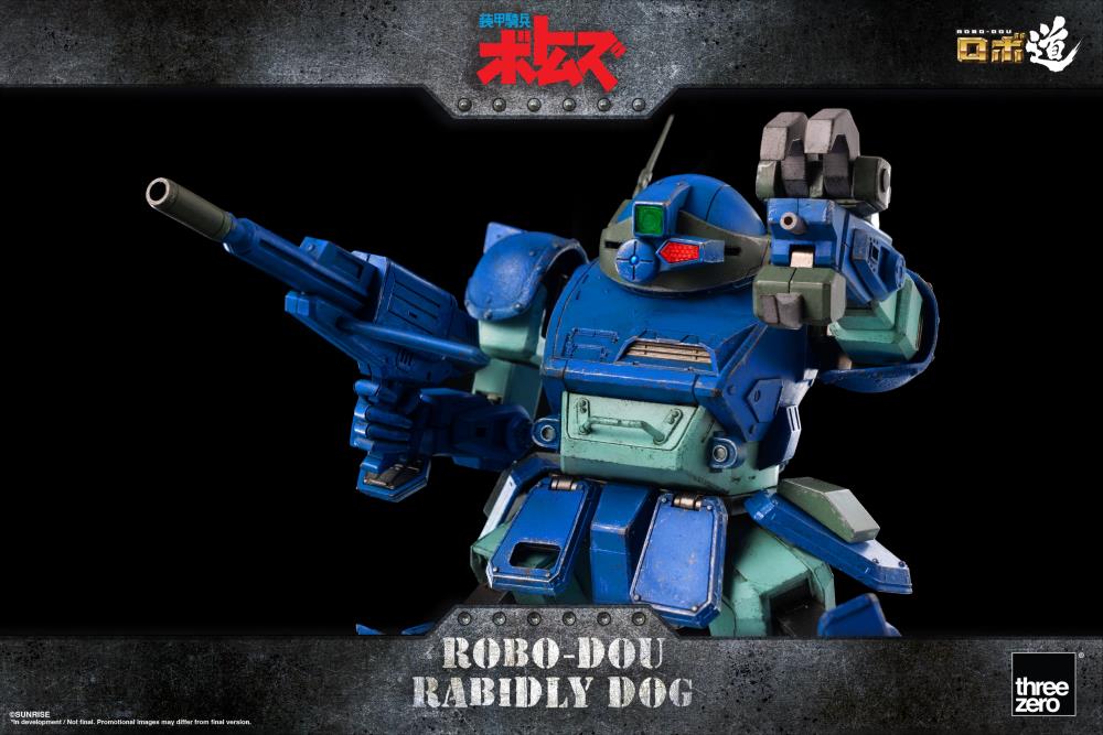 PREORDER Armored Trooper Votoms ROBO-DOU Rabidly Dog Figure