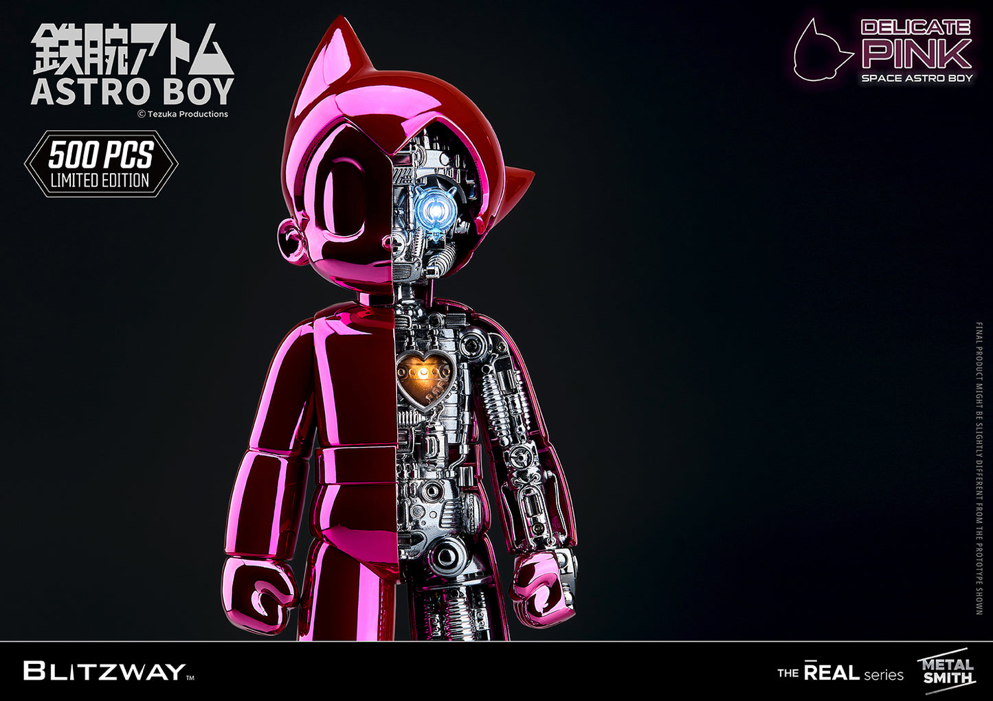 PREORDER BLITZWAY Space Astro Boy Delicate Pink BW-NS-50503