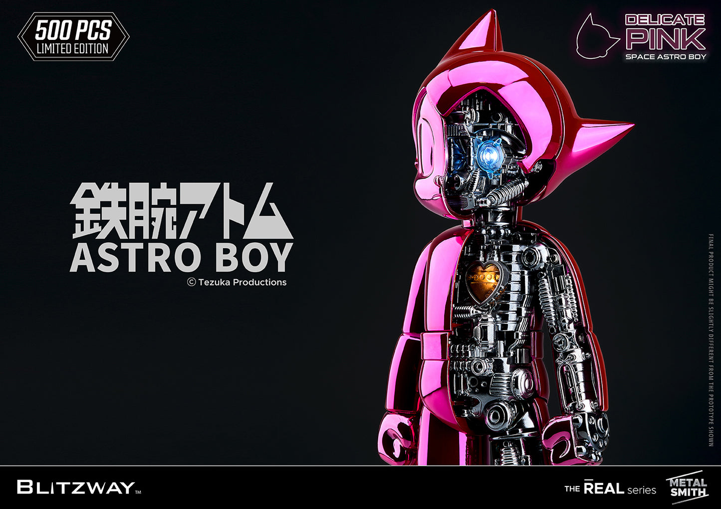 PREORDER BLITZWAY Space Astro Boy Delicate Pink BW-NS-50503
