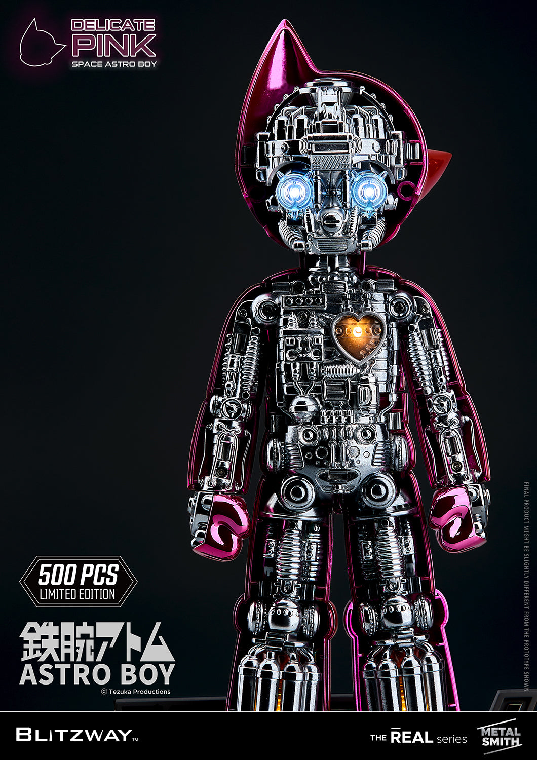 PREORDER BLITZWAY Space Astro Boy Delicate Pink BW-NS-50503