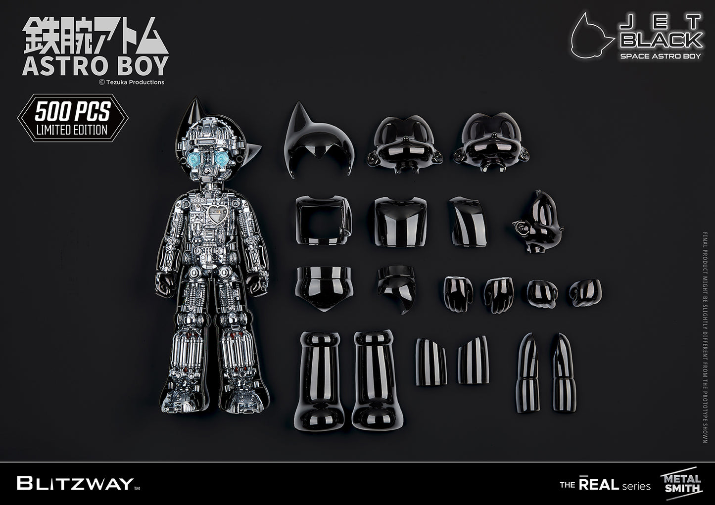 PREORDER BLITZWAY Space Astro Boy Jet Black BW-NS-50502