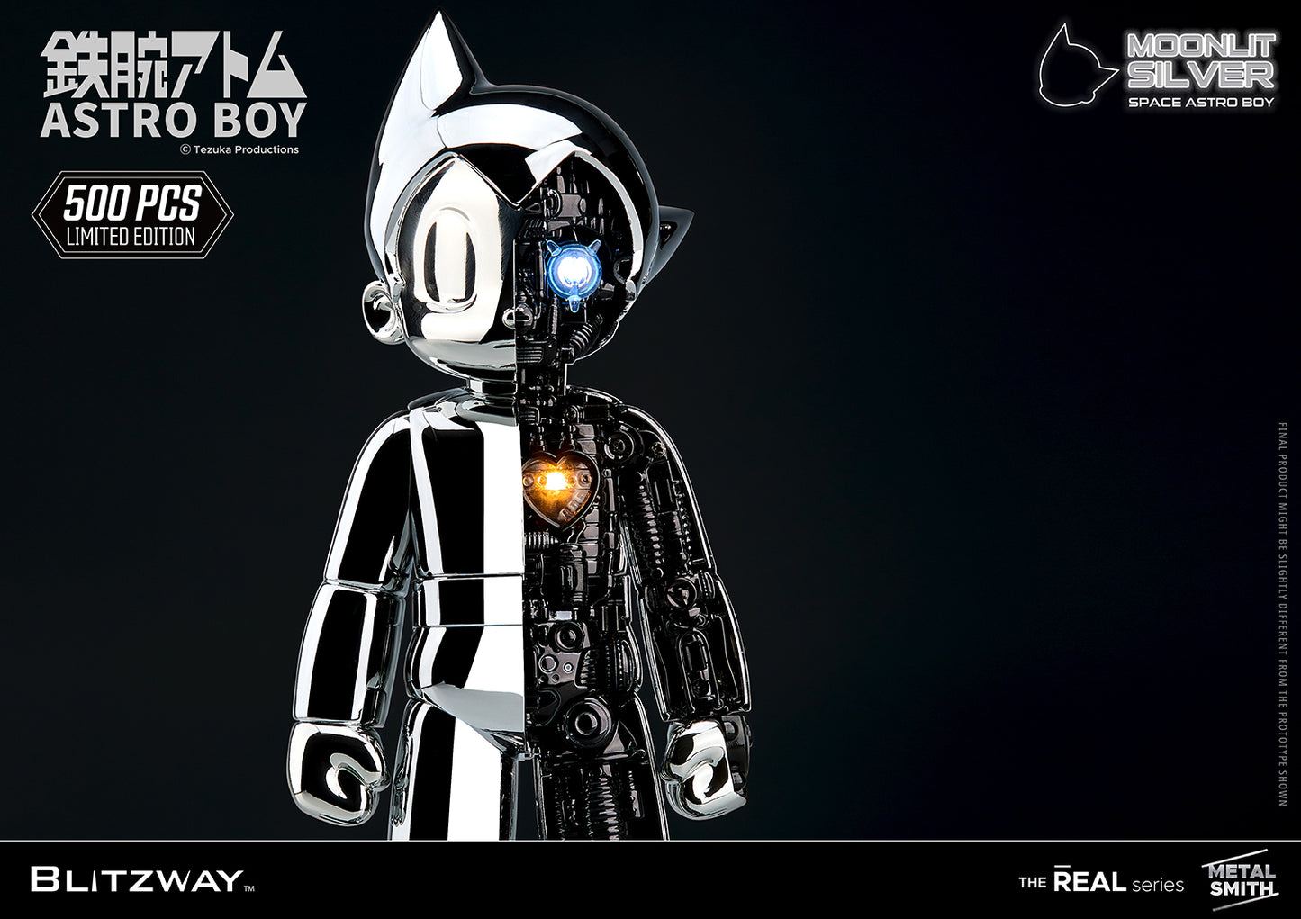 PREORDER BLITZWAY Space Astro Boy Moonlit Silver BW-NS-50501
