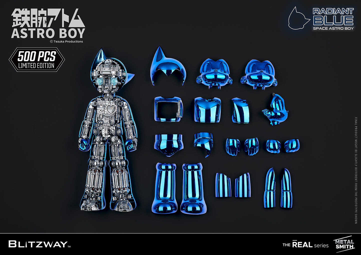 PREORDER BLITZWAY Space Astro Boy Radiant Blue BW-NS-50504