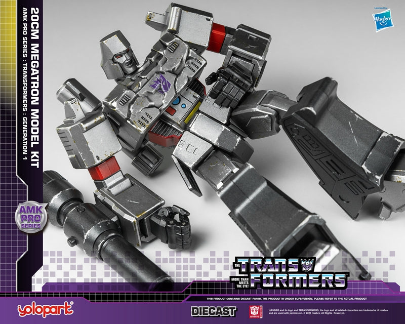 PREORDER YOLOPARK - Transformers: Generation 1 AMK PRO Series 20cm Megatron Model kit