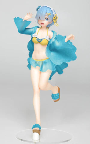 PREORDER Re:Zero Starting Life in Another World Precious Figure Rem Original Frilled Swimsuit Ver. Renewal