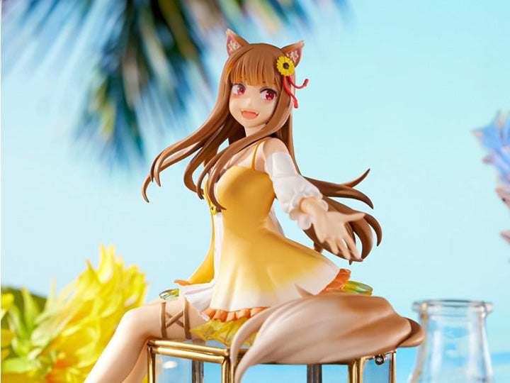 PREORDER Spice and Wolf Noodle Stopper Figure Holo Sunflower Dress ver.