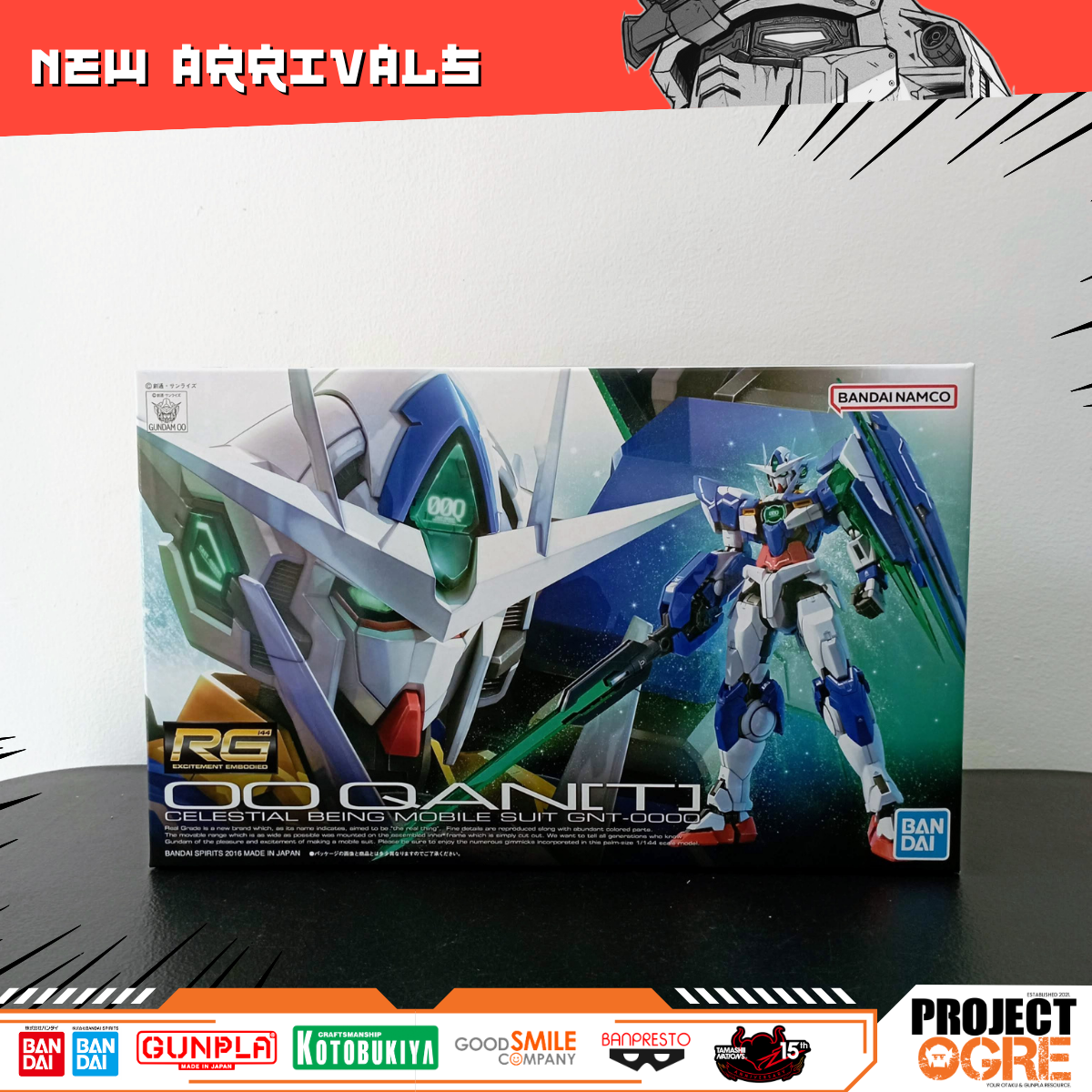 IN STOCK RG 1/144 GNT-0000 00 QAN[T]