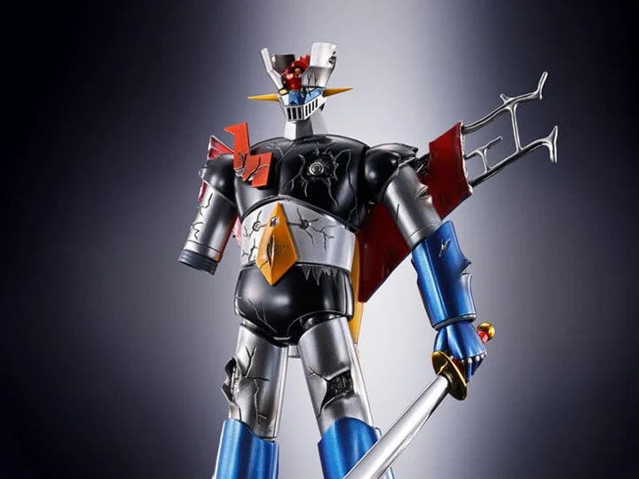 PREORDER Mazinger Z vs. The Great General of Darkness Soul of Chogokin GX-105D Mazinger Z Innovation (Kakumei Shinka Damaged Ver.) Exclusive