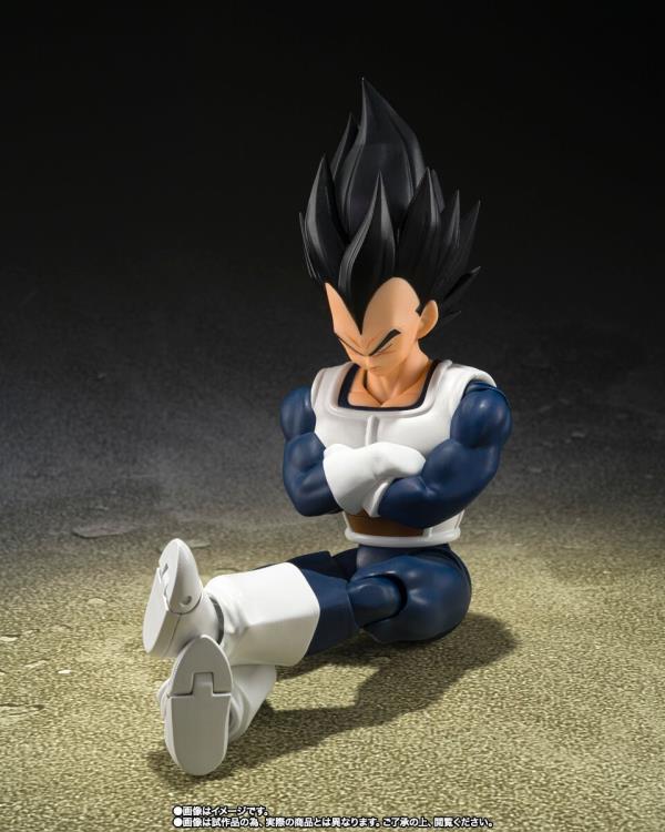 PREORDER Dragon Ball Z S.H.Figuarts Vegeta (Older Style Battle Clothes) Exclusive