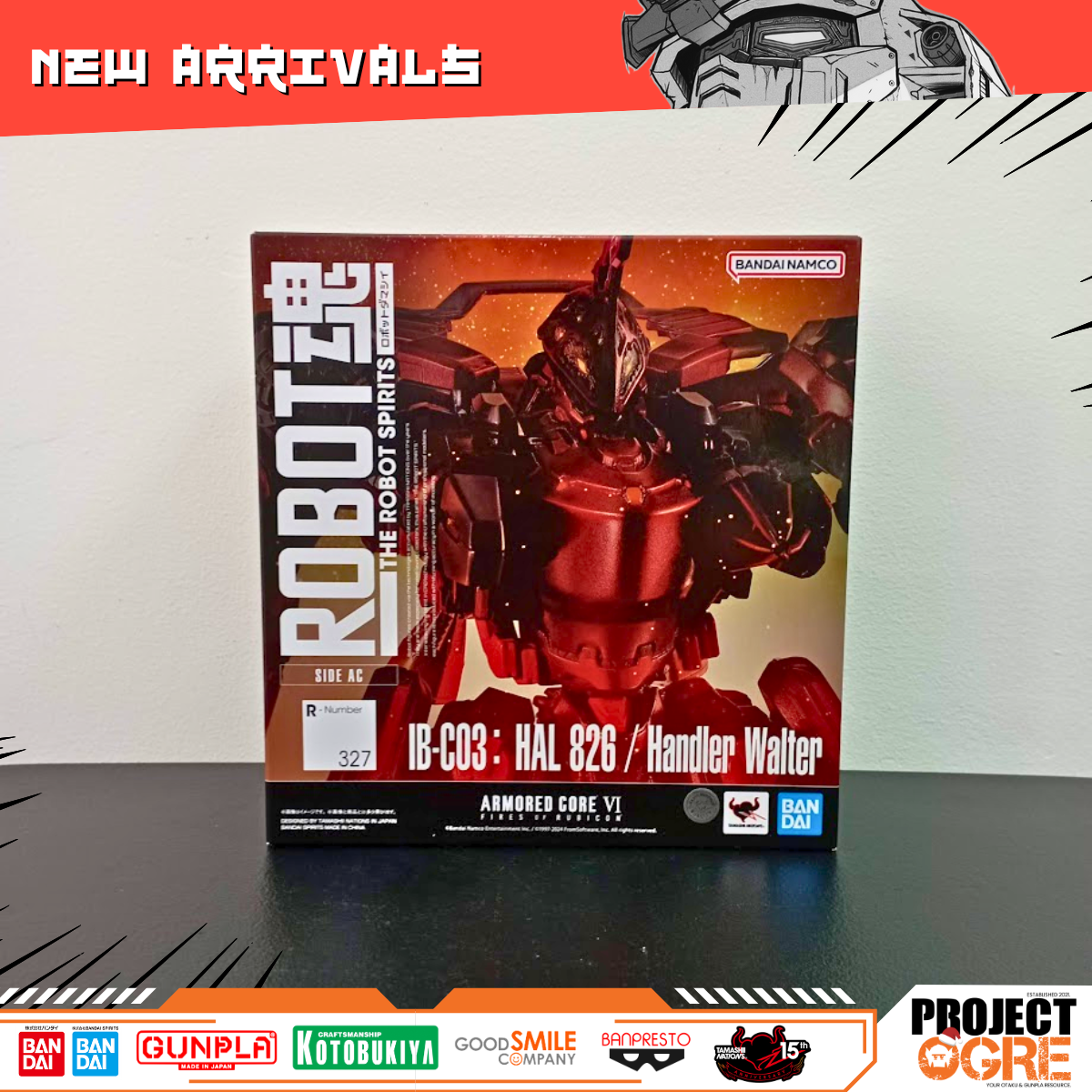 IN STOCK Robot Spirits [SIDE AC] IB-C03: HAL 826 / Handler