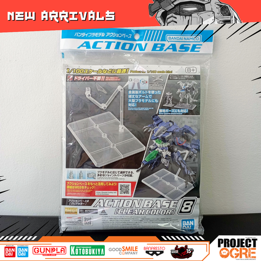 IN STOCK Action Base 8 Clear