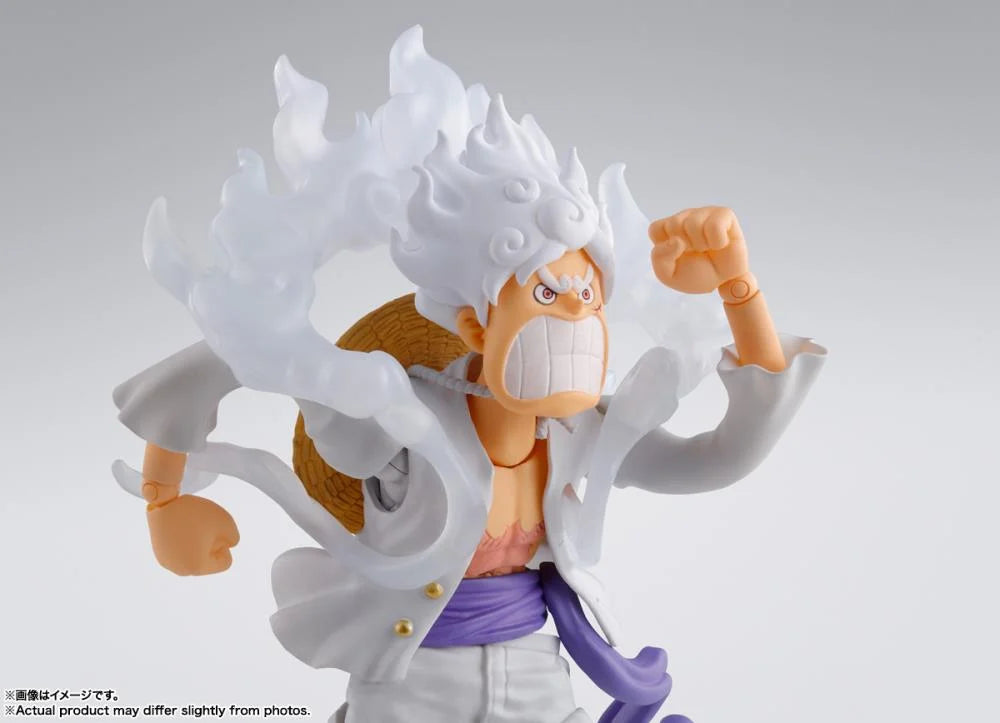 PREORDER One Piece S.H.Figuarts Monkey D. Luffy (Gear 5) Action Figure - May 2025 Release