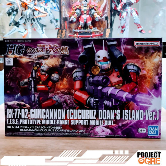 IN STOCK 1/144 HG Guncannon (Cucuru Doan's Island Ver.)