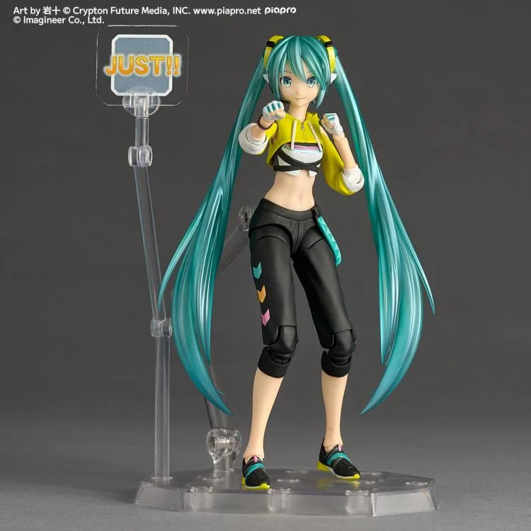 PREORDER Fitness Boxing Feat. Hatsune Miku Amazing Yamaguchi Revoltech NR093 Hatsune Miku (Boxing Ver.) Action Figure