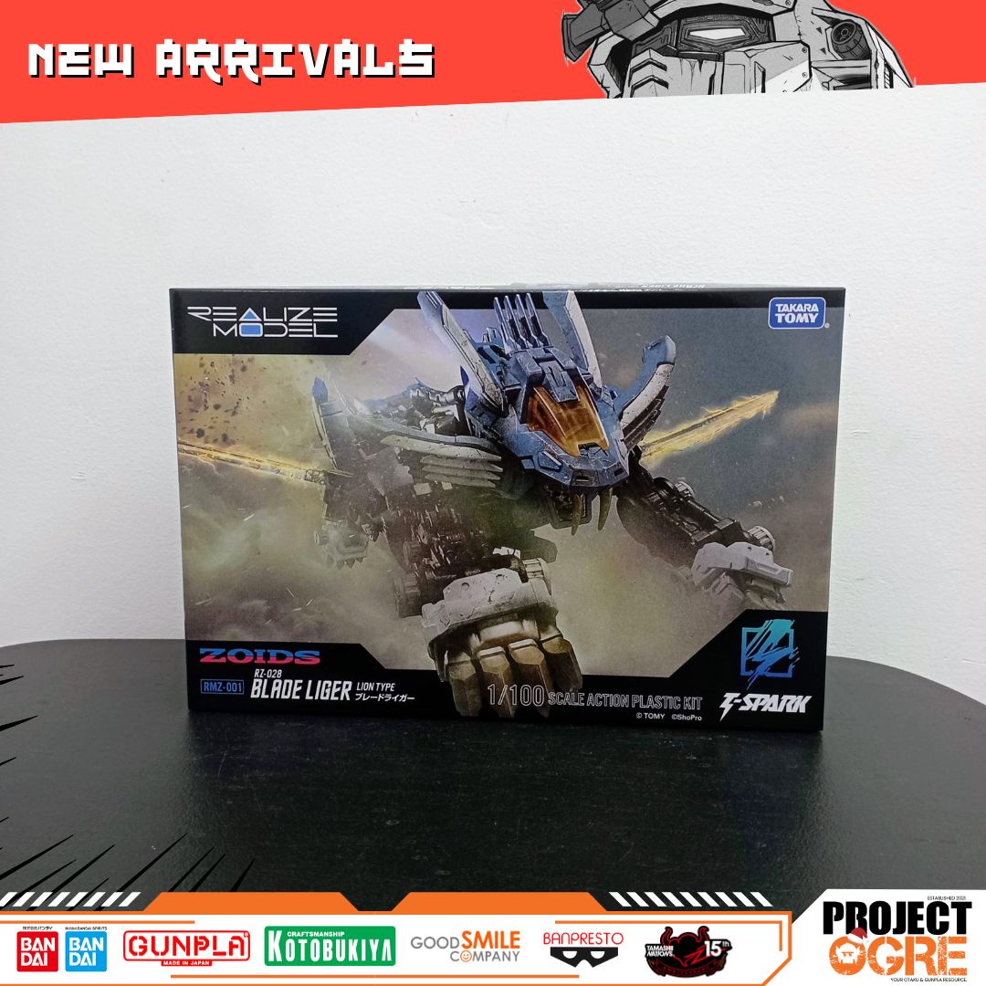 IN STOCK Zoids Realize Model RMZ-001 Blade Liger 1/100 Scale Model Kit