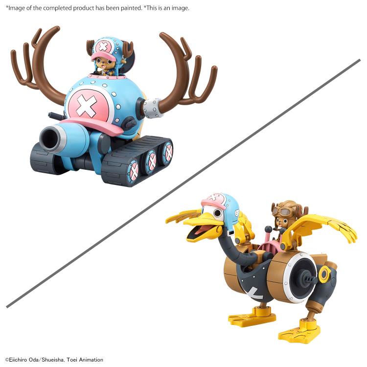 PREORDER One Piece Chopper Robo 01 Chopper Tank & 02 Chopper Wing Model Kit Set