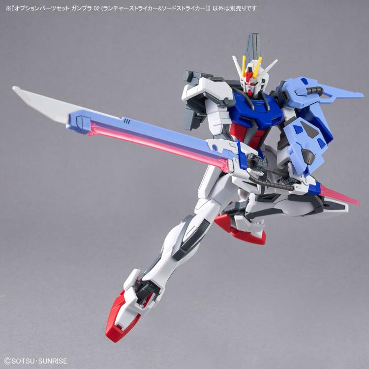 IN STOCK  Gundam Option Parts Set Gunpla 02 (Launcher Striker & Sword Striker)