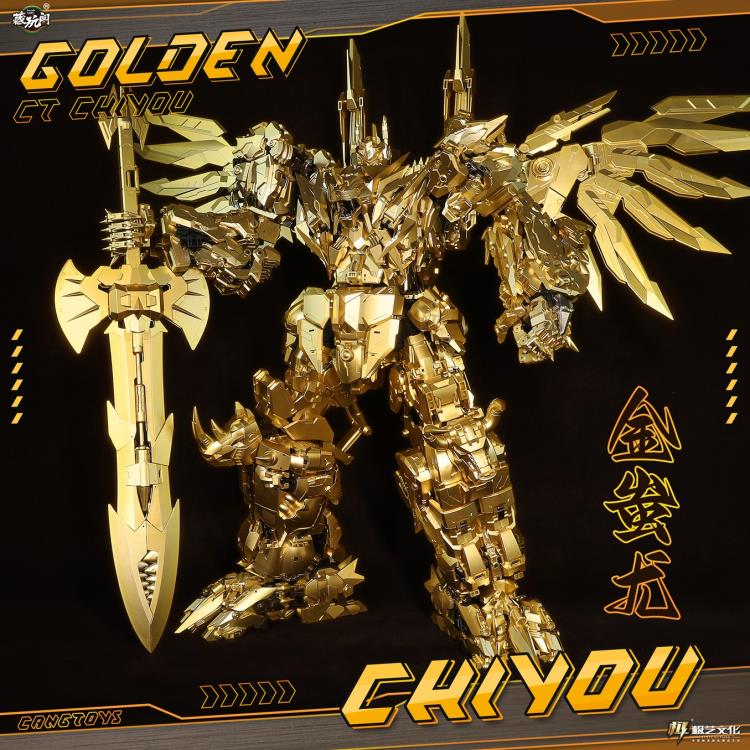 PREORDER CT-Chiyou-01-08SP Thunderking (Gold Ver.) Complete Set