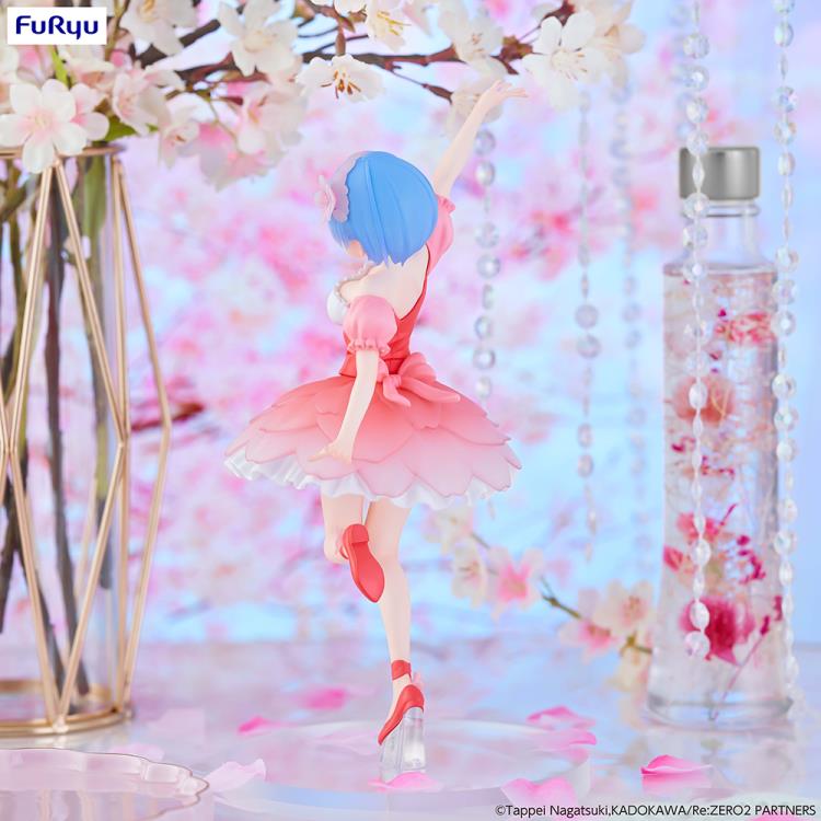 PREORDER Re:Zero Starting Life in Another World Trio-Try-iT Rem (Cherry Blossoms) Figure