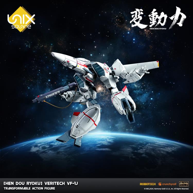 PREORDER Robotech Hen Dou Ryoku Veritech VF-1J Transformable Action Figure