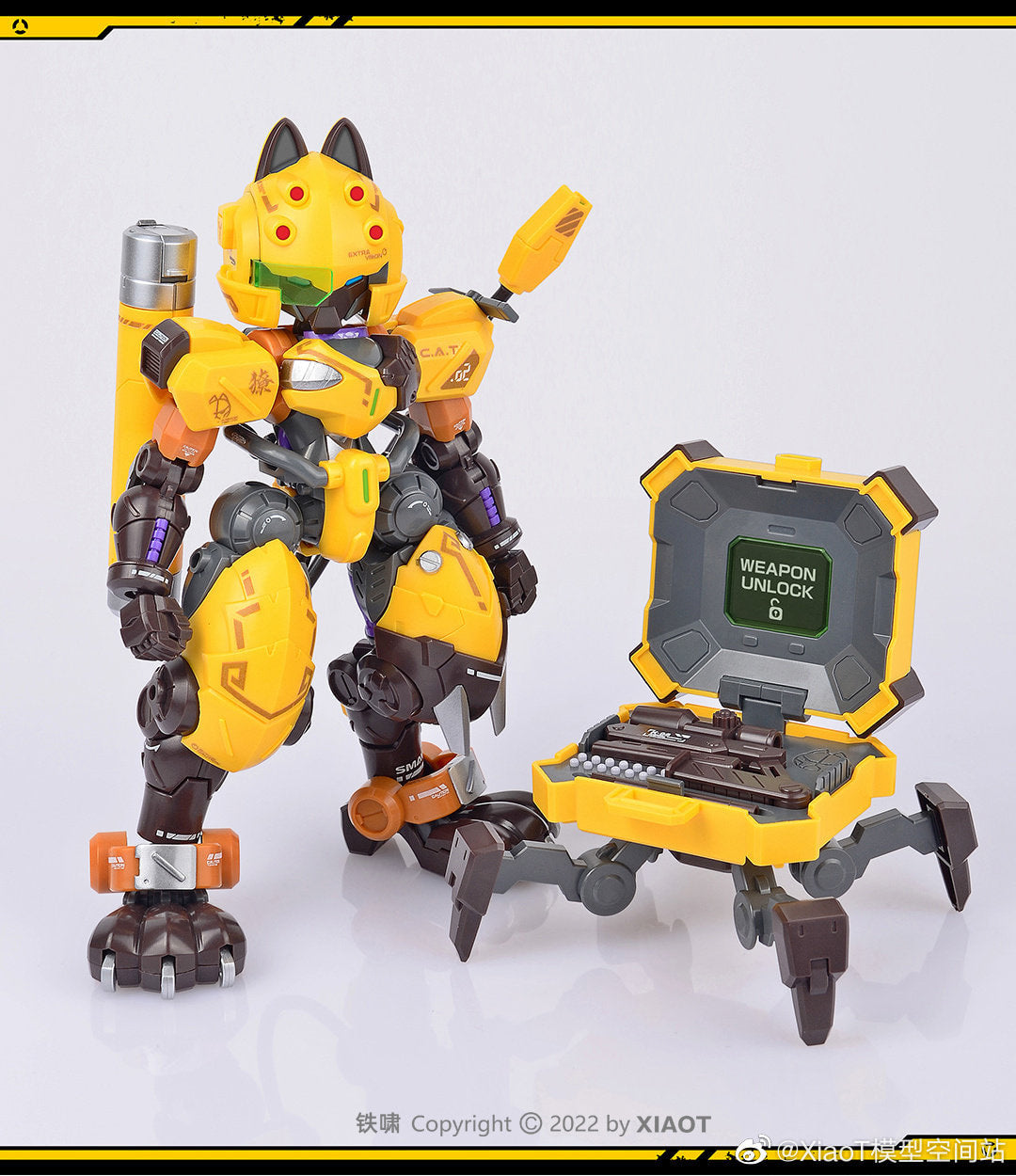 IN STOCK XIAOT IRON ROARS C.A.T-02 1/60 YELLOW