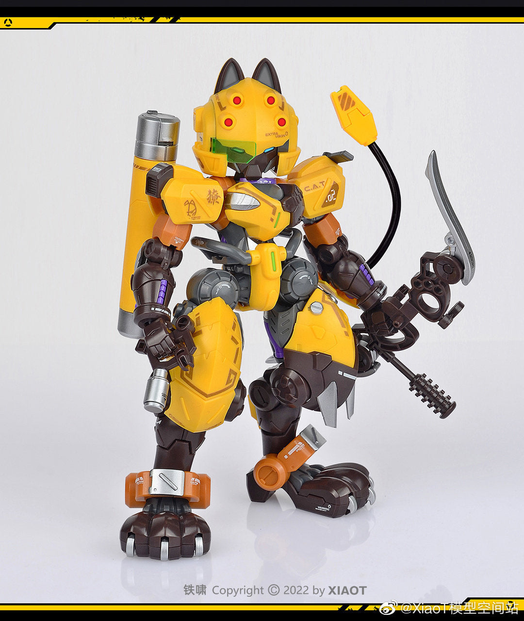 IN STOCK XIAOT IRON ROARS C.A.T-02 1/60 YELLOW