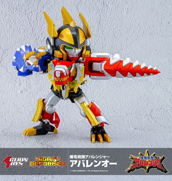 PREORDER MIGHTY DEFORMED ABARENOH / DINO THUNDER THUNDERSAURUS MEGAZORD