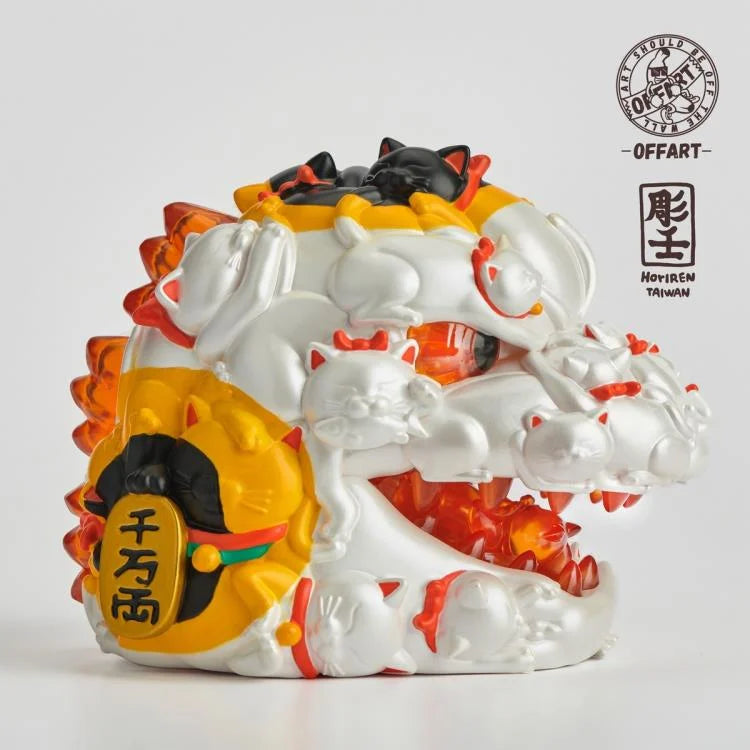 PREORDER Offart x Horiren Hundred Cats Red Lotus Lucky (White Ver.)