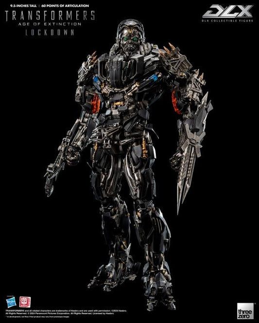 PREORDER Transformers: Age of Extinction DLX Scale Collectible Series Lockdown Action Figure