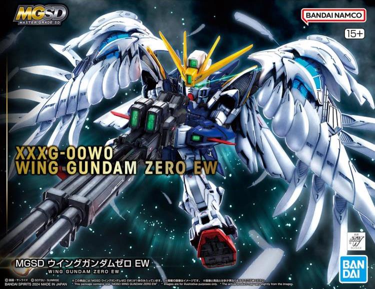 IN STOCK MGSD Wing Gundam Zero EW Model Kit