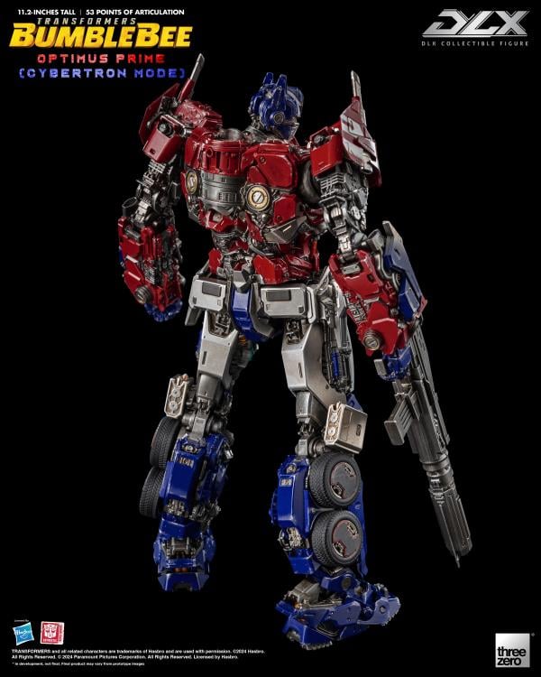 PREORDER Transformers: Bumblebee DLX Scale Collectible Series Optimus Prime (Cybertron Mode) Action Figure