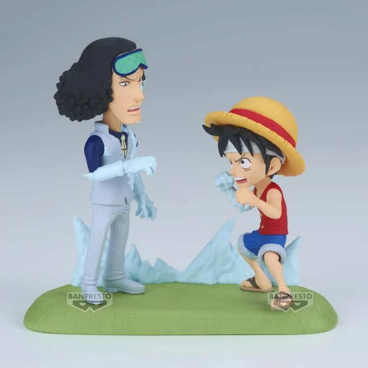 PREORDER One Piece World Collectable Figure Log Stories Monkey D. Luffy vs. Kuzan