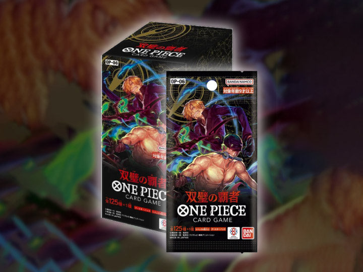 IN STOCK One Piece Card Game Wings of the Captain (OP-06) Per Pack