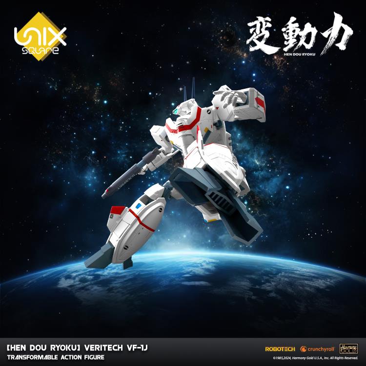 PREORDER Robotech Hen Dou Ryoku Veritech VF-1J Transformable Action Figure