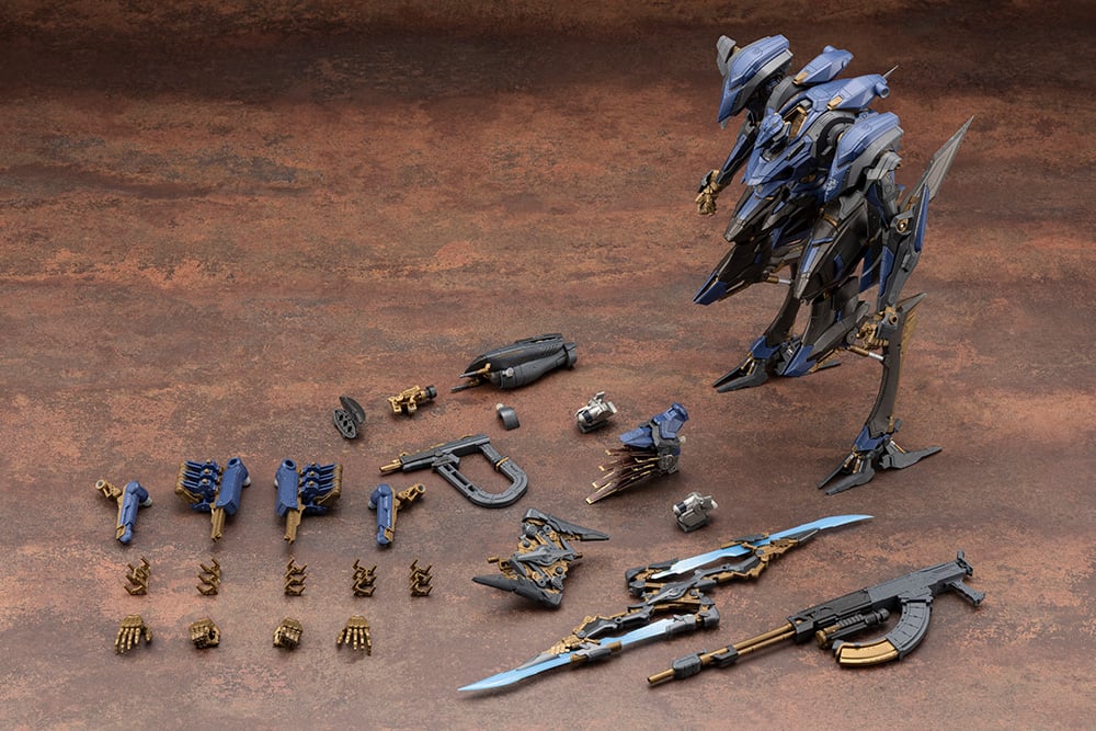 PREORDER Armored Core VI: Fires of Rubicon V.I.O.S. Schneider Nachtreiher/40E Steel Haze Model Kit