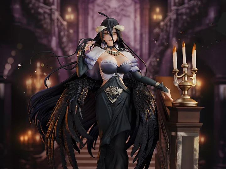 PREORDER Overlord Albedo (Jet Black Dress Ver.) 1/7 Scale Shibuya Scramble Figure